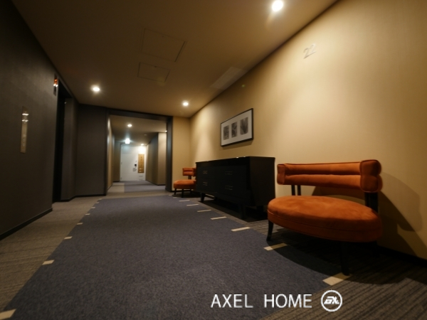 パークコート虎ノ門愛宕タワーの内廊下