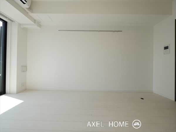 アジールコート新宿の玄関側から室内右全体