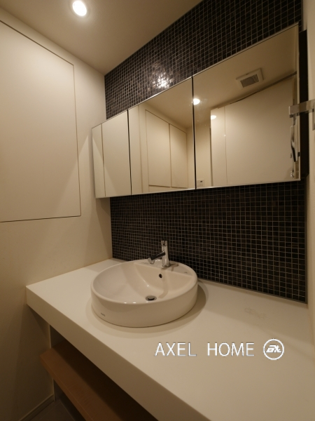 パークコート虎ノ門愛宕タワーの洗面台