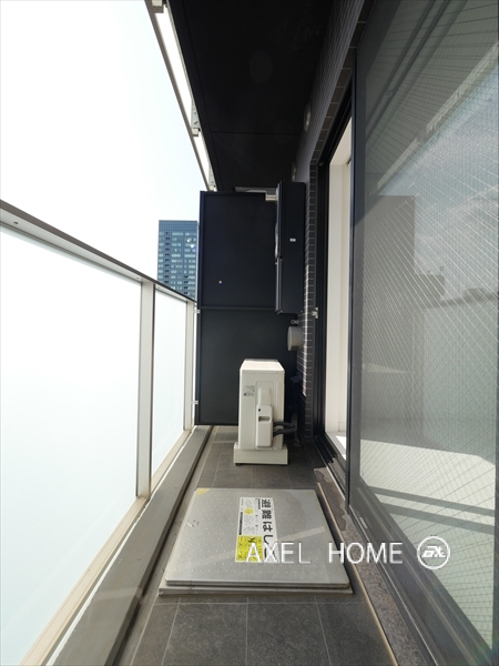 アジールコート新宿のバルコニー