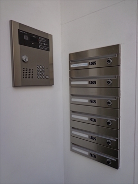 オートロック　メールボックス