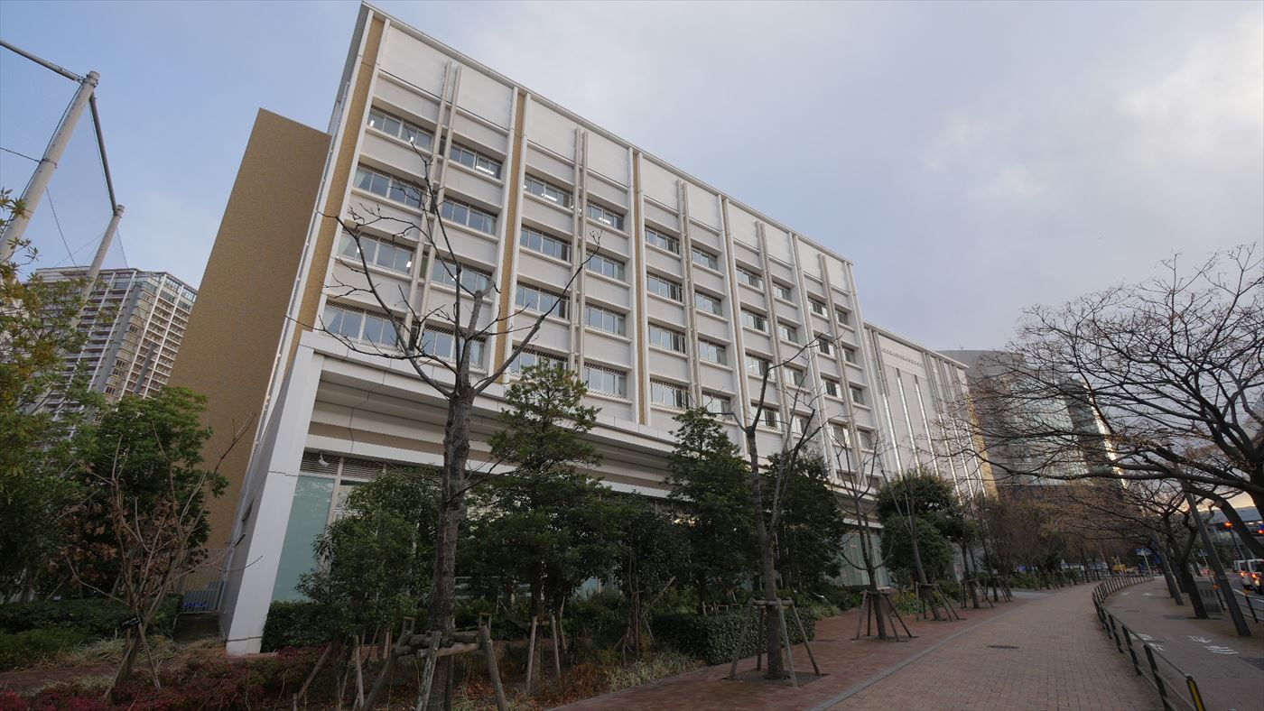 芝浦工業大学附属中学高等学校周辺の街並み