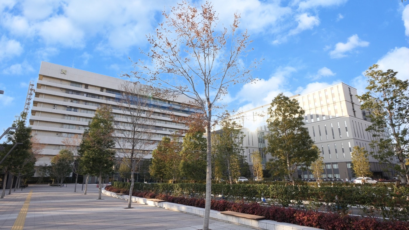 慶應義塾大学病院周辺の街並み