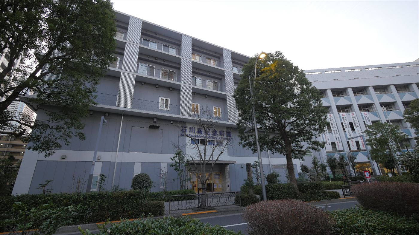 石川島記念病院周辺の街並み