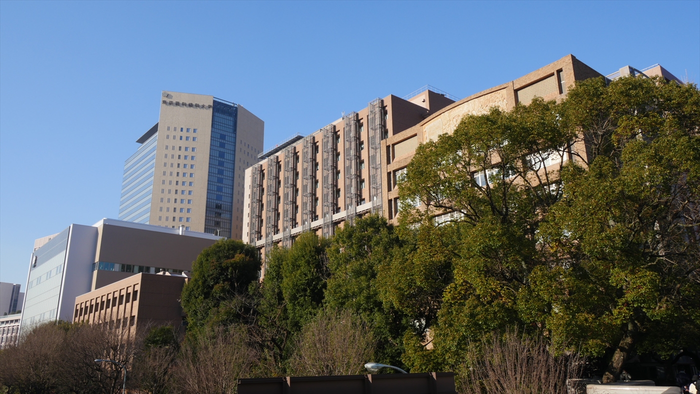 東京科学大学病院周辺の街並み