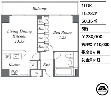 マナハウス四谷 230,000円