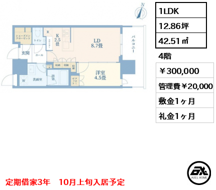 リビオタワー品川 (新築建設中) 30万円