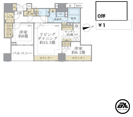 ザ・パークハウスグラン三番町26 0万円