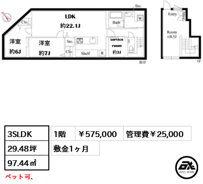 ＩＭＥＸ北参道（アイメックス北参道） 575,000円