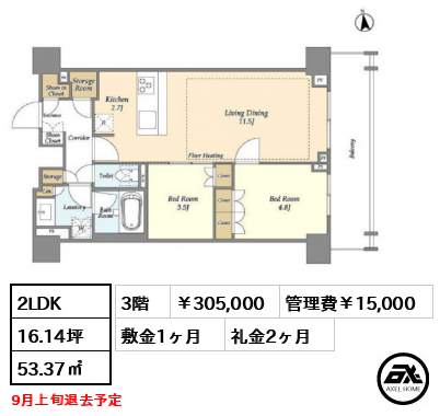 オアーゼ新宿市谷薬王寺