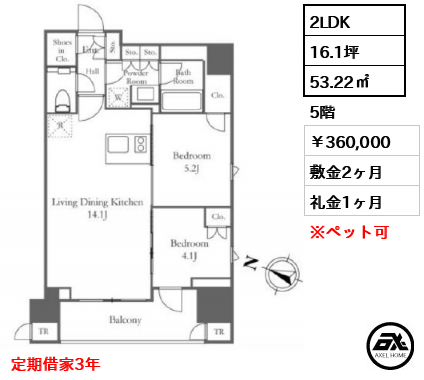 プラウド神田 36万円