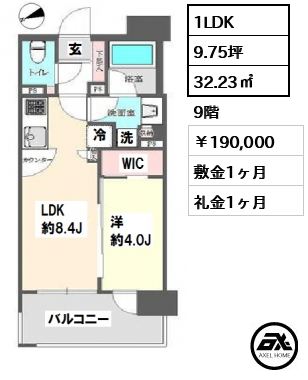 グローベルザ・リミテッド四ツ谷　 19万円
