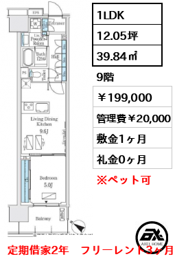 ロイヤルパークス有明 199,000円