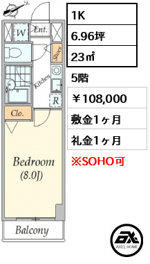 高橋南新宿ビル 108,000円
