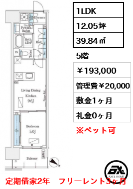 ロイヤルパークス有明 193,000円