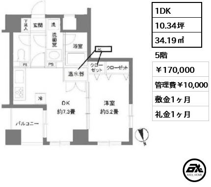 カスタリア新富町Ⅱ