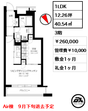 パークコート神宮前 (The Air / The Forest) 26万円