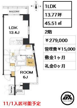 ＲＢＭ外苑前レジデンス 27.9万円