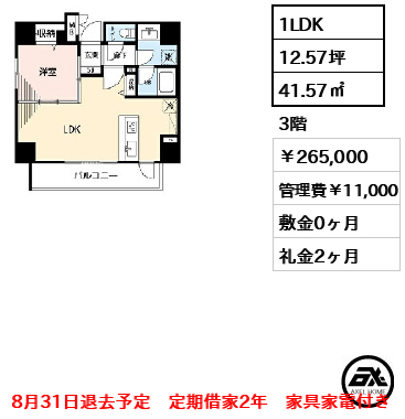 LUNIQ日本橋(:旧AlphaPrime日本橋EAST) 26.5万円