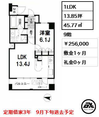 ガーネットコート四谷 25.6万円