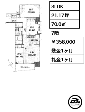 グランスイート四谷二丁目レジデンス 35.8万円