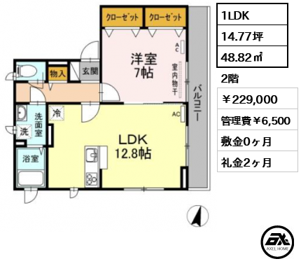 メゾン・ド・オカ 229,000円