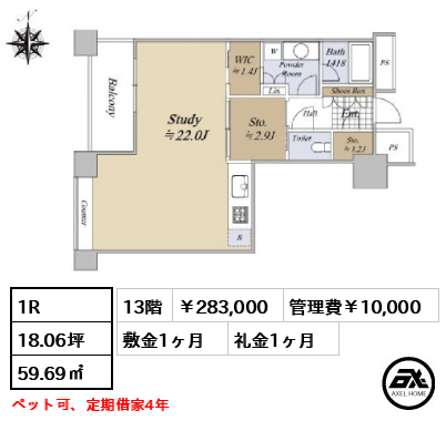 東京シーサウスブランファーレ （TOKYO SEA SOUTH） 283,000円