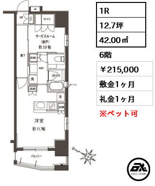 フォレシティ神田多町 21.5万円