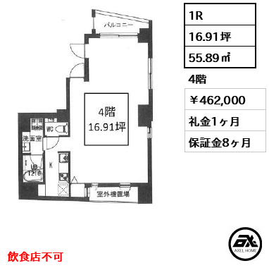 柳下ビル 462,000円