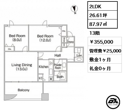 テラス日新 35.5万円
