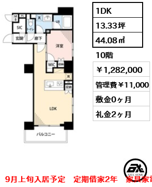 LUNIQ日本橋(:旧AlphaPrime日本橋EAST) 128.2万円