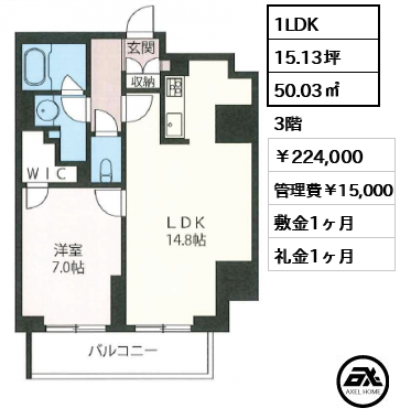プライムメゾン市谷山伏町 224,000円