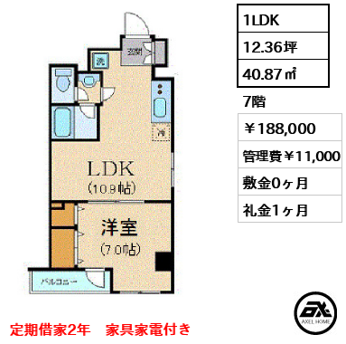 アーバイル日本橋水天宮 18.8万円