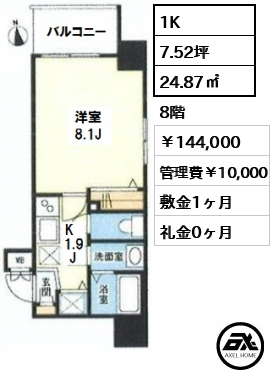 ガーラプレイス新宿御苑 14.4万円