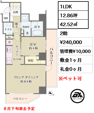 IBIS市ヶ谷（アイビス市ヶ谷） 24万円