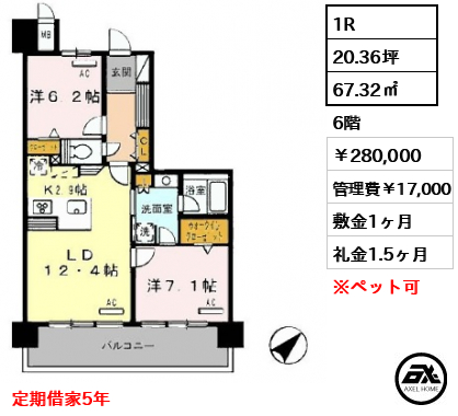 ロイヤルパークス豊洲 （ROYAL PARKS豊洲） 28万円