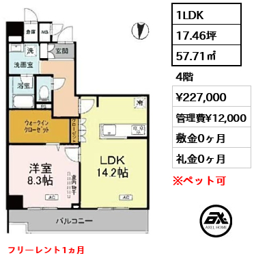 ロイジェント潮見 22.7万円
