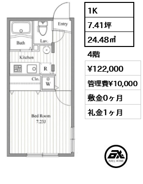 ZESTY曙橋（ゼスティ） 12.2万円