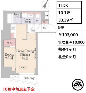 グランハイツ曙橋 193,000円