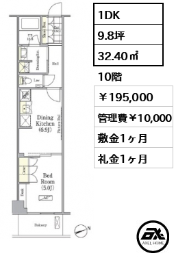 ミレーネ四谷レジデンス 19.5万円