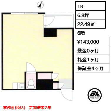 代々木シティホームズ 14.3万円