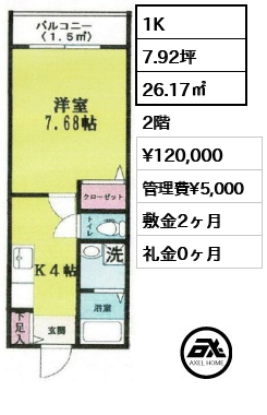 グランリヴィエール代々木 12万円