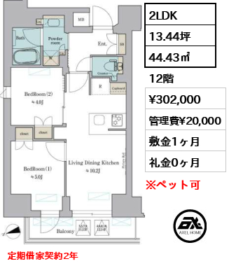 Brillia ist 御茶ノ水 (ブリリアイスト御茶ノ水) 30.2万円