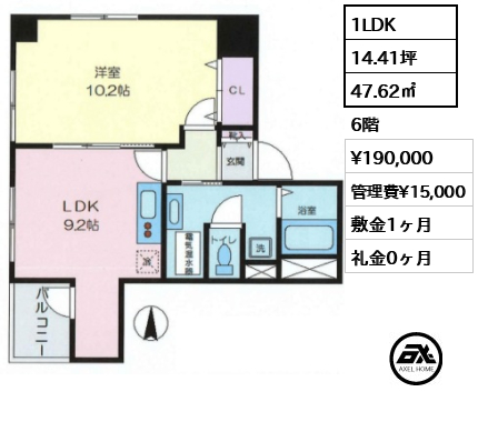コートハウス秋葉原 19万円