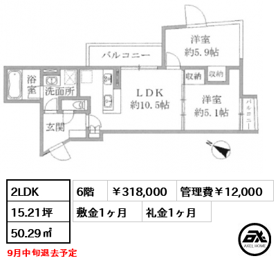 HTピア赤坂 31.8万円