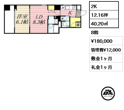 HF八丁堀レジデンスⅡ 18万円
