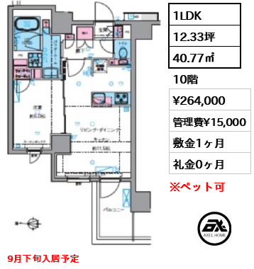 ジェノヴィア四谷三丁目グリーンヴェール　 26.4万円