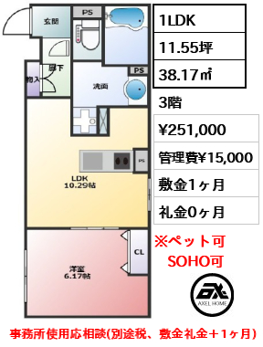 CENTRAL GARDEN RESIDENCE TOKYO 25.1万円