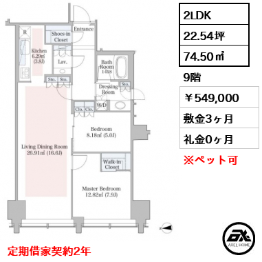 ラ・トゥール飯田橋 (La TOUR IIDABASHI) 54.9万円