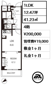 パークノヴァ神宮前　 20万円